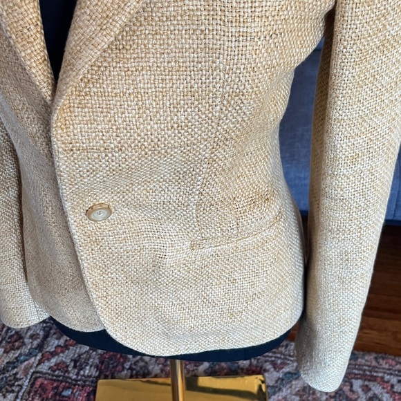 Ralph Lauren Collection Purple Label Linen blazer size 4 - Picture 3 of 10